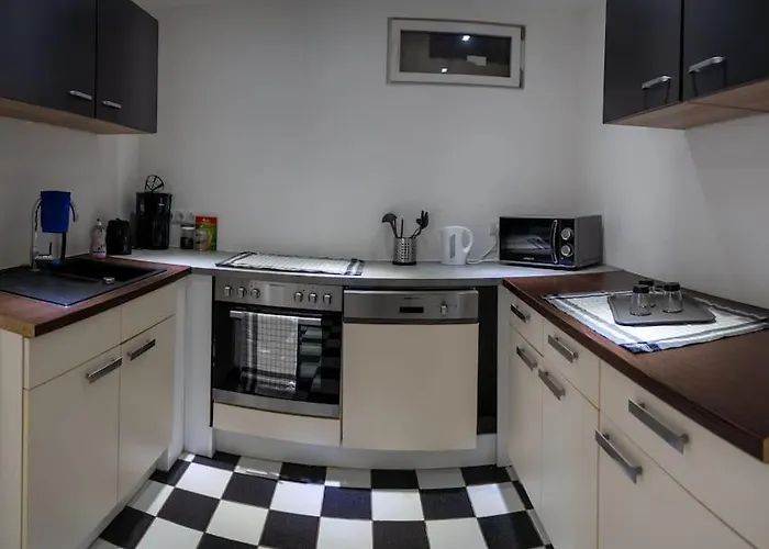 公寓 Ferienwohnung Sonnenblick 巴特埃姆斯